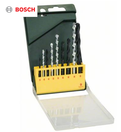 Bosch 2607019443 Universal Drill Set Promoline 9-pcs