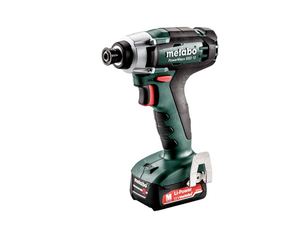Metabo PowerMaxx SSD 12 Cordless Impact Driver 601114500