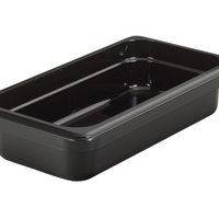 HIGH HEAT 1/3 GN PAN BLACK - 65MM - HHP1004