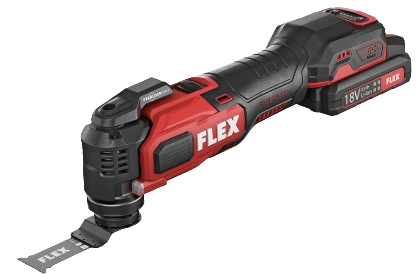 Flex Cordless multitool 18V with starlock MAX holder in a carton 518409