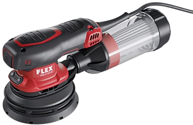 Flex 125mm Brushless compact orbital sander with speed control, 2mm orbit 468894 ORE 2-125 EC