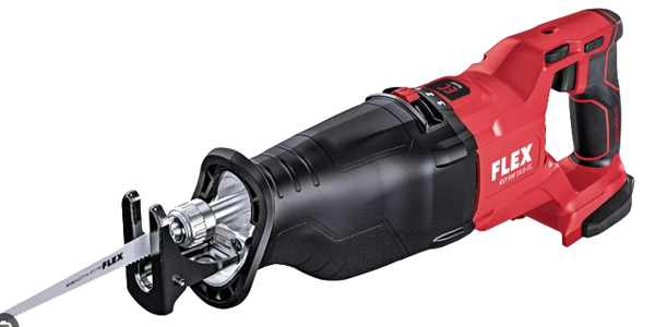 Flex Brushless reciprocating saw with pendulum stroke, tool only in carton box 491306- RSP DW 18.0-EC C