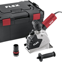 Flex Wall Chaser for push & pull cutting, Complete Kit
140mm Disc, DOC 0-35mm 329673