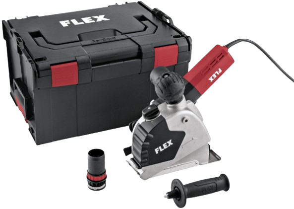 Flex Wall Chaser for push & pull cutting, Complete Kit
140mm Disc, DOC 0-35mm 329673