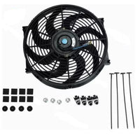 Dealhola | 12v 80watt 10 Inch Slim Push/Pull High Performance Electric Radiator Cooling Fan - EWSFC08100