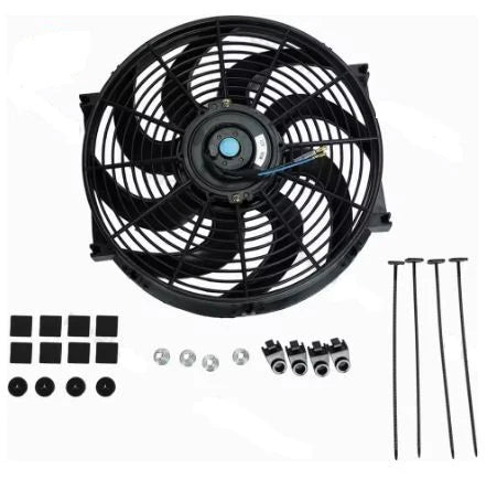 Dealhola | 12v 80watt 10 Inch Slim Push/Pull High Performance Electric Radiator Cooling Fan - EWSFC08100