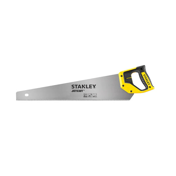Stanley Jetcut Carpenter Saw 550mm - Hand Saw for Woodworking | 2-15-289