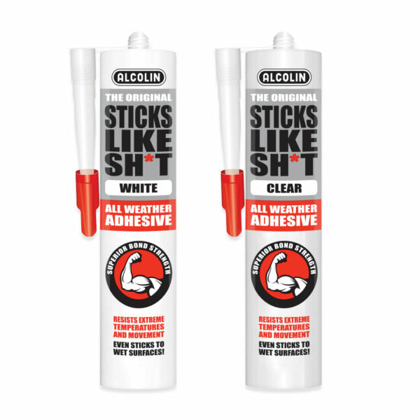 ALCOLIN ALCOLIN STICKS LIKE SH*T 90ML WHITE - 014-39