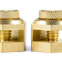 Brass Stair Gauges - Precision Stairway Construction Layout Tools