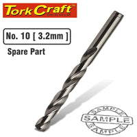 REPLACEMENT DRILL BIT 3.2MM FOR SCREW PILOT #10
