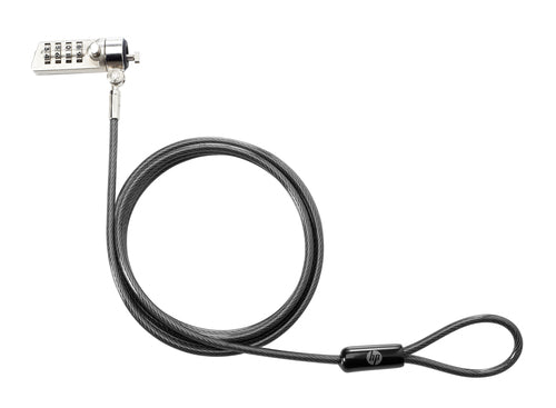 HP ESSENTIAL COMBINATION CABLE LOCK,T0Y16AA