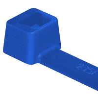 Blue Cable Tie Insulok 100x2.5mm. Nylon zip tie for cable management.
