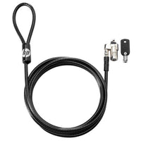 HP Keyed Cable Lock 10mm - Laptop Security - Anti-Theft Cable Lock