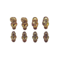 AmPro: 8Pc Grease Fittings Metric -  T20089