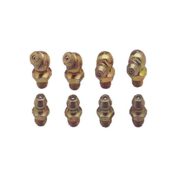 AmPro: 8Pc Grease Fittings Metric -  T20089