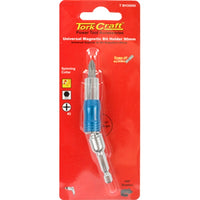 Tork Craft Magnetic Bit Holder 90mm: Universal power tool accessory for hex bits, spinning collar, #2, 360° rotation