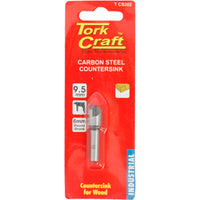 Tork Craft 9.5mm Carbon Steel Countersink for Wood. T CS202. DIY Woodworking Tool.