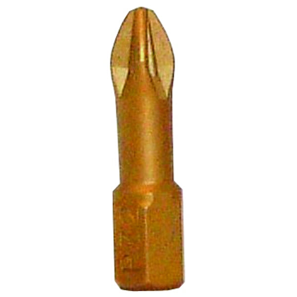 Pozi Screwdriver Bit PZ2 - Torsion Titanium Coated Insert Bit for Impact Drivers - chavda.com