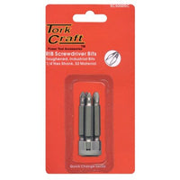 Tork Craft RIB Screwdriver Bits: Industrial 1/4