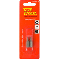 TorkCraft Triangular Bit 25mm 2-Pack | Power Tool Accessory | Screwdriver Bit Set | chavda.com