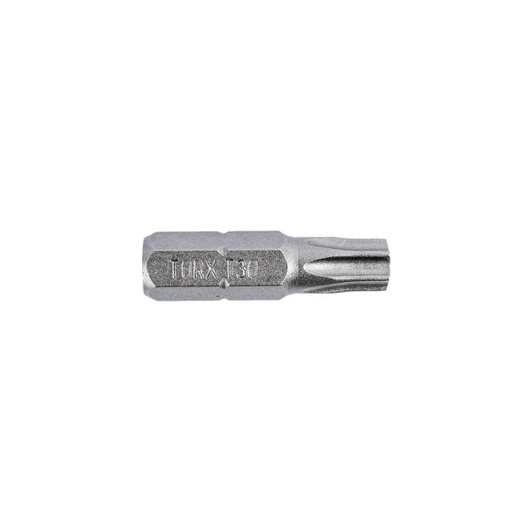 TORX TAMPER RESISTANT INSERT BIT T30H X 25MM BULK