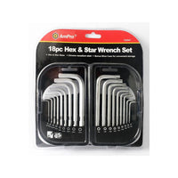 AmPro: Hex & Star Key Set L-Type 18Pc -  T22947