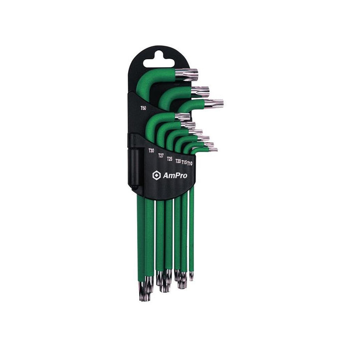 AmPro: Star Key Set L-Type Long Magnetic 9Pc -  T22985