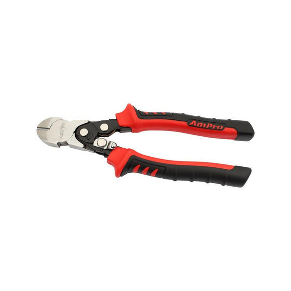 AmPro: 7-1/2" 190Mm Double Leverage Diagonal Cutting Pliers -  T28553