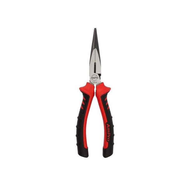AmPro: 8" High Leverage Long Nose Pliers -  T29008