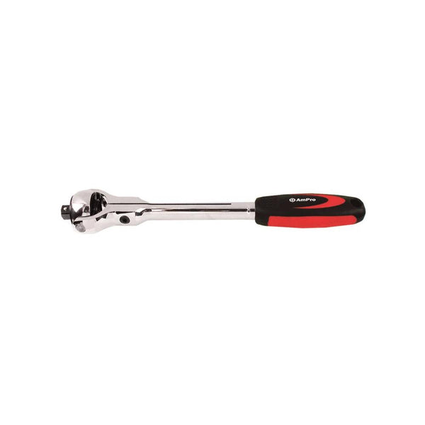 Ampro Spinner Ratchet 3/8" Drive T29794 - Chrome Finish, Professional Grade Hand Tool