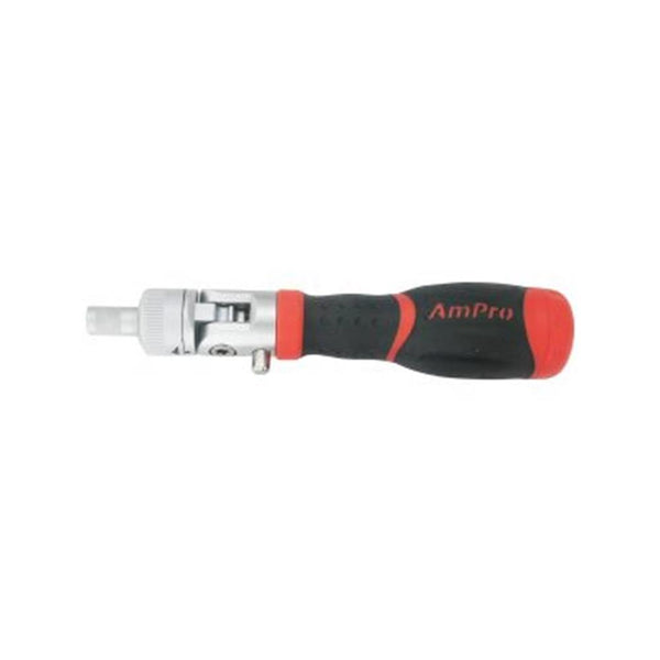 AmPro: 6-In-1 Flex Ratcheting Bit Driver W/ Lock -  T32128