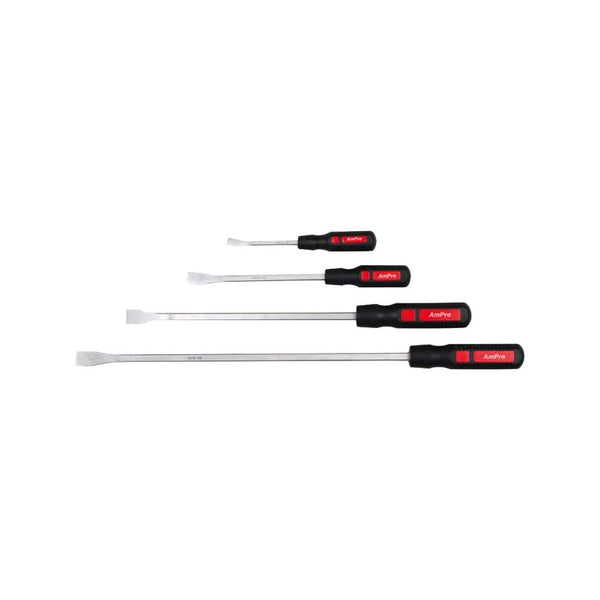 AmPro: 4Pc Pry Bar Set 8/ 12 / 18 / 24 -  T32175