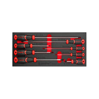 AmPro: 8Pc Power Grip Screwdriver Set Phillips - T32785