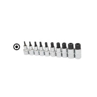 AMPRO Tamper Proof Hex Bit Socket Set - T33068, 1/2 Inch Drive, 8mm Taproof Hex Bit