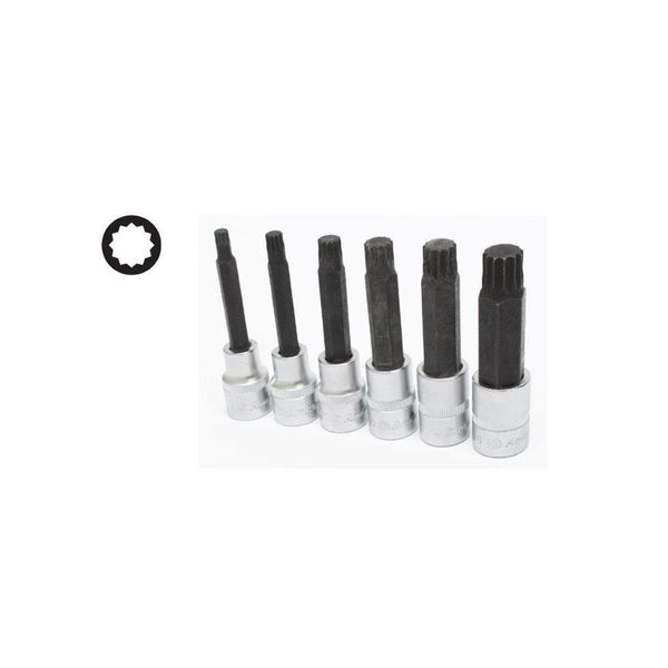 AMPRO 1/2" Drive M14 Spline Bit Socket, 100mm Long - Mechanic Tool | chavda.com