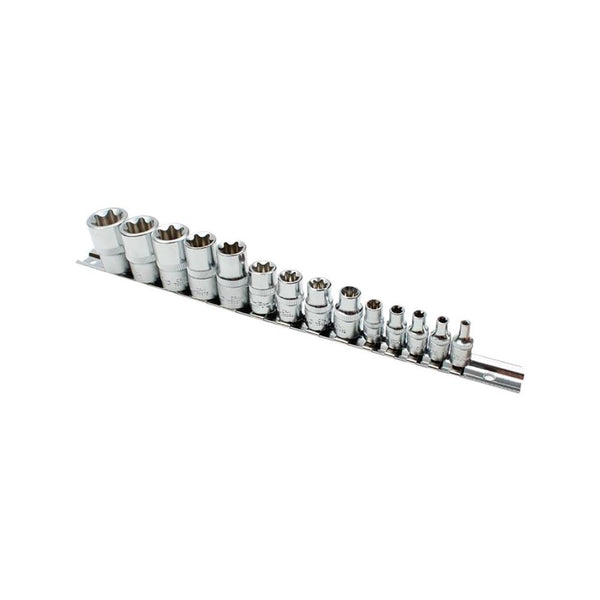 AmPro: 14Pc External Star Socket Set 1/4"/3/8"/1/2" -  T33203
