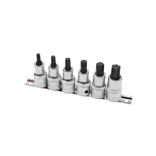 AmPro: 6Pc 1/2" Star Bit Socket Set -  T33234
