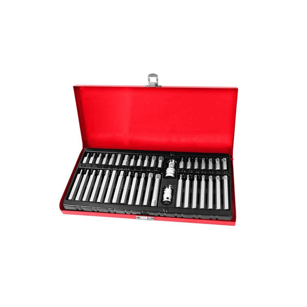 AmPro: 40Pc Hex / Spline / Star Bit Set -  T33275