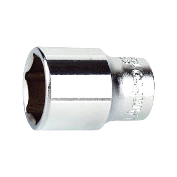 AMPRO 1/4" DR. x 5.5MM 6PT Socket Wrench Head - Durable Chrome Finish