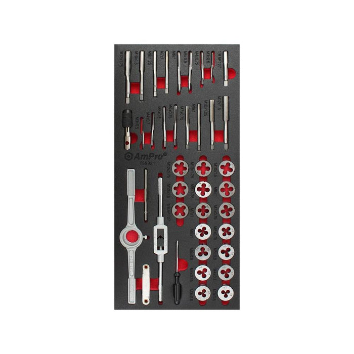 AmPro: 39Pc Tap & Die Tool Set -  T35921