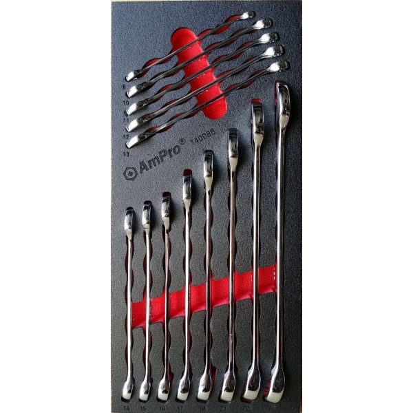 13PC LONG STYLE COMBINATION WRENCH SET - T40086