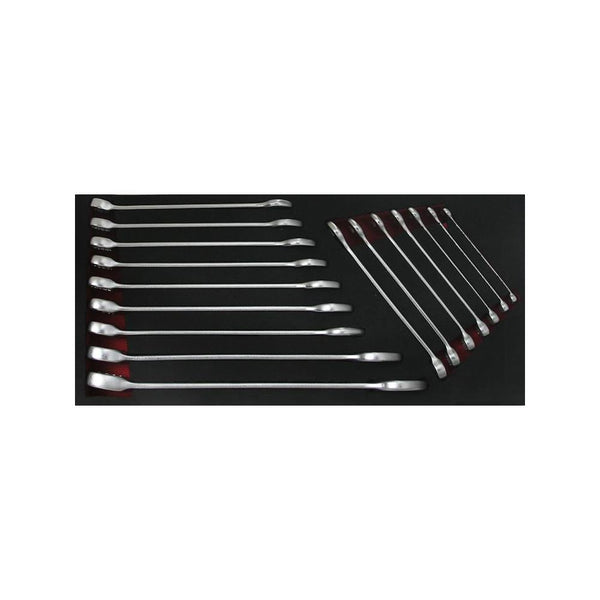 AmPro: 16Pc Thin-Wall Combination Wrench Set 6-24Mm -  T40197