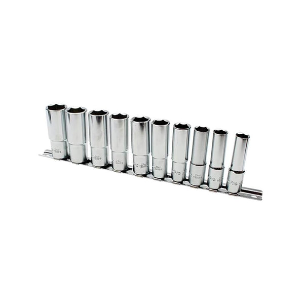 AmPro: 10Pc 3/8" Dr. Deep Socket Set  -  T45204