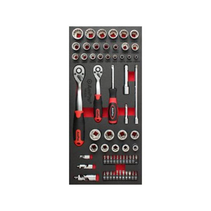 AmPro: 62Pc 1/4
