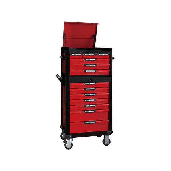 AmPro: 327Pc 1/4", 3/8" & 1/2" Dr. 6-Drawer Chest & 7-Drawer Wagon Tool Set Metric -  T47146