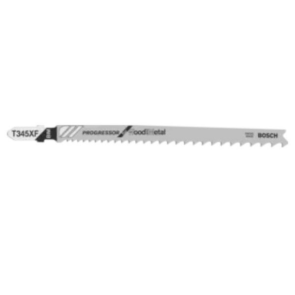Bosch T345XF Jigsaw Blade: BIM, Progressor for Wood & Metal. Fast, Durable Cutting!