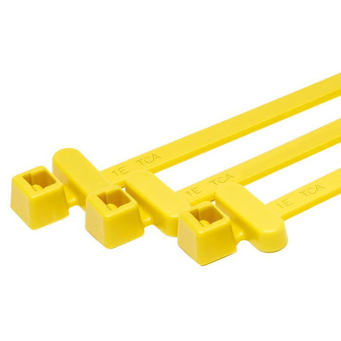 Yellow RFID LF Cable Tie - 4.6 x 200mm - Durable and Secure Fastening Solution