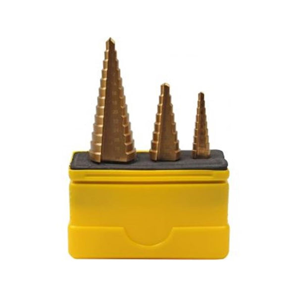 AmPro: 3Pc Step Drill Set -  T51425