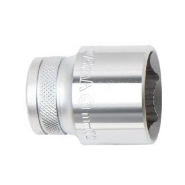 AMPRO BOLT-FIT 1/2" Drive 21MM 6PT Socket - T52421 | Metric Socket, Chrome Vanadium Steel