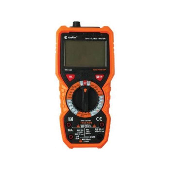 AmPro: Digital Multimeter Ac/Dc 6 Function -  T71135